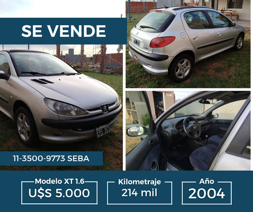 Peugeot 206 1.6 Xt Premium