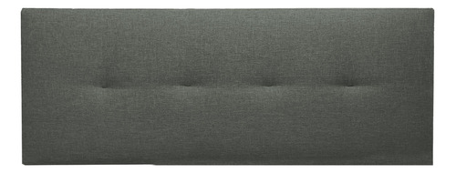 Cabecera Colgable Cama Individual Diseño Moderno Resistente Color Gris