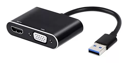 Convertidor USB 3.0 a HDMI Hembra 1080p Win 10 marca XUE® - Geek Pal