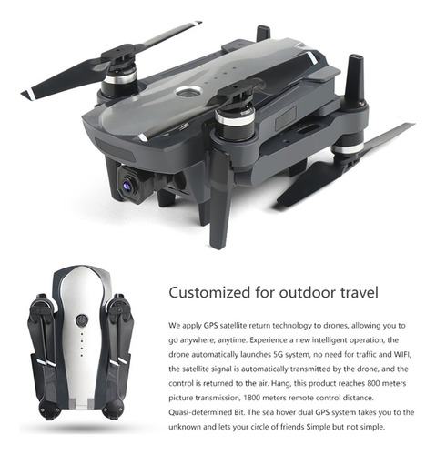 K20 Rc Drone Con Cámara 4k Esc 5g Gps Wifi Fpv Distancia De