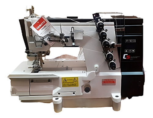 Galoneira Plana Fechada Direct Drive Yamata Fyc501d Completa Cor Branco 110v