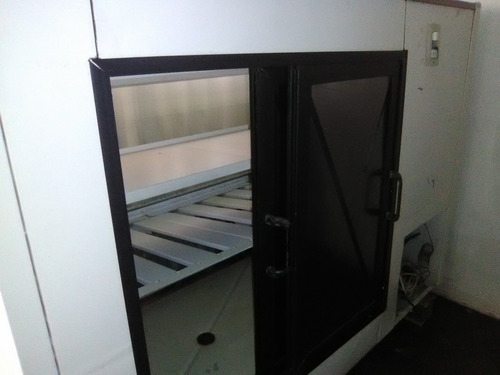 Imagen 3 de 11 de Charcutero Blanco De 1.95mts De Largo, Vidrio Recto Operativ