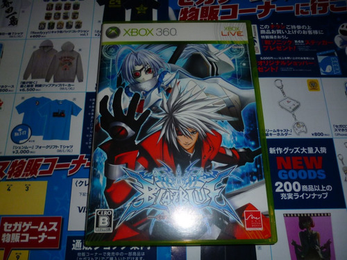 Blazblue Calamity Trigger Xbox 360 Microsoft 