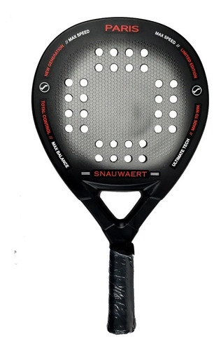 Paleta Padel Snauwaert Nucleo Eva Soft Redonda Fibra Vidrio