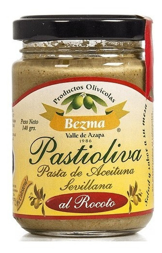 Pasta De Aceitunas Bezma 140 Grs / Varios Sabores