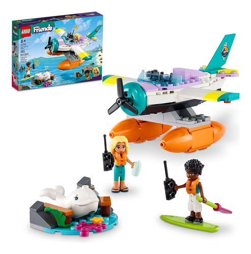 Lego Friends Avión De Salvamento Marítimo 41752 Juguete D...