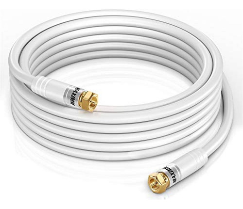 Cable Coaxial Rg6 - 15mts + 2 Conectores Rg6