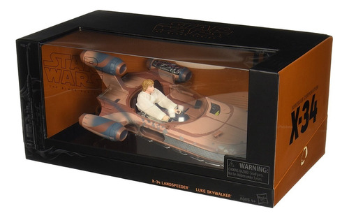 Star Wars Black Series X-34 Landspeeder & Luke Skywalker