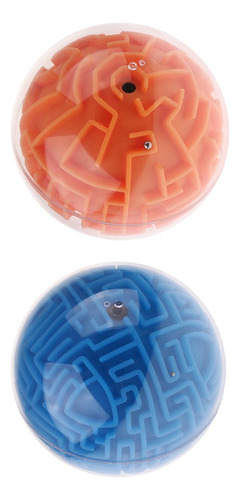 2pcs 3d Maze Puzzle Game Z