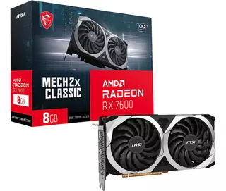 Tarjeta De Video Amd Radeon Msi Mech Rx 7600