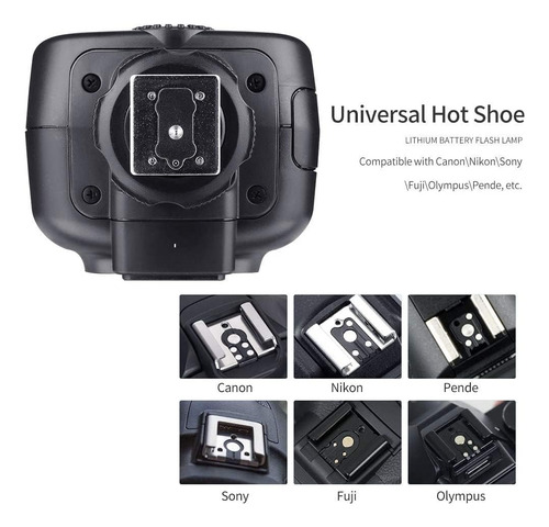 Flash Godox Tt600 2.4g Inalámbrico Speedlite Gran Potencia
