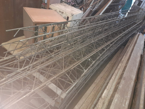 Cabriada Tinglado Galpón Parabólico 10mts (Usado)
