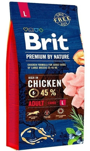 Brit Premium By Nature Chicken Adult Large 15kg