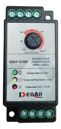 Supervisor De Voltaje Monofásico 220v Degar