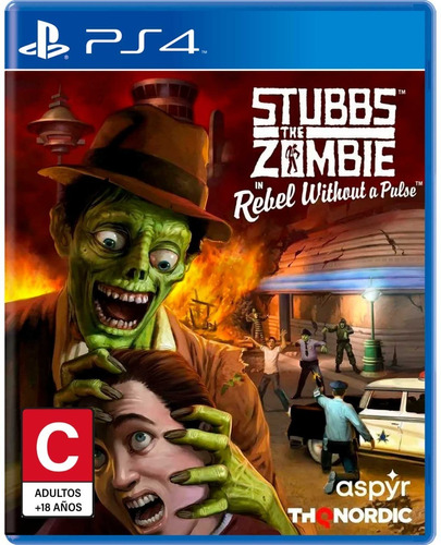 Stubbs The Zombie In Rebel Without A Pulse PS4 Físico