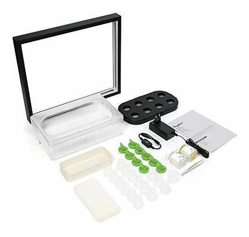 Imagen 3 de 4 de Cultivo Hidroponico Apoyo Para Hierba Jardin Kit Crece Tu