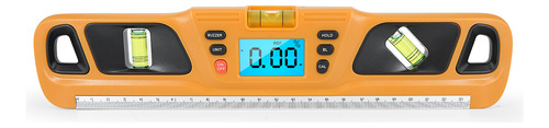 Inclinómetro Magnético Digital Con Nivelador De Nivel Y Ángu
