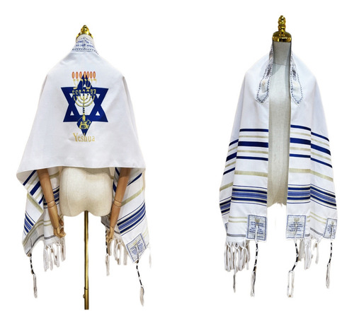 . Mantón De Oración Mesiánico Tallit Mantón De Oración 1