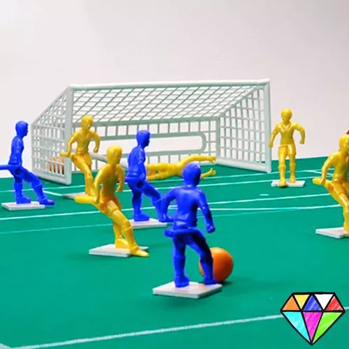 Jogo Futebol Botão Club Brasil x Argentina Original Gulliver Bolão