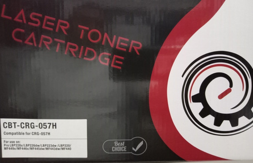 Toner Canon Crg 057-h Mf448dw Mf449 (alta Cap 10 Mil Pag 