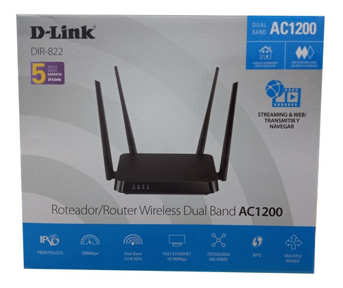 Imagen 4 de 5 de Router Dual Band Ac1200 Potencia Wifi Rompemuro Repetidor