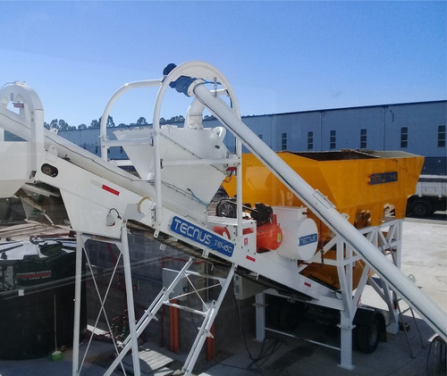 Planta Dosificadora De Hormigón Tecnus Tm-460 Movil