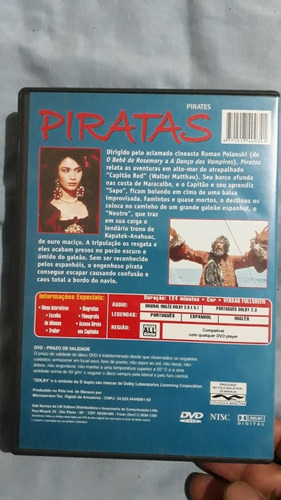 4 Dvd Lua De Fel/pianista/piratas/tess Roman Polanski A4