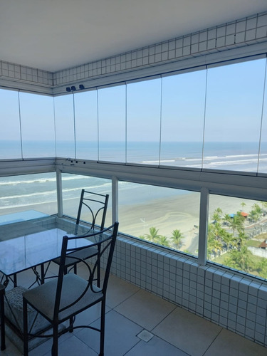 Imagem 4 de 14 de Apartamento 2 Dormitórios Mobiliado Com Vista Da Praia.