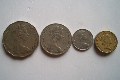 Monedas Australianas Para Colección.....