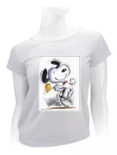 Snoopy Polera Mujer C123 