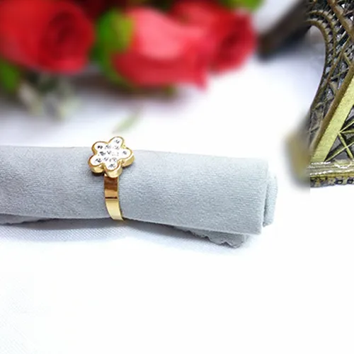Anillo De Compromiso Laminado Oro 18k Talla 4 Y 5 Ajustable