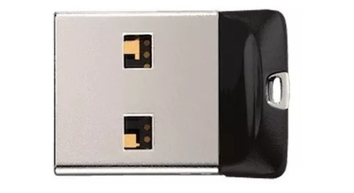 Imagen 7 de 7 de Pendrive Sandisk Cruzer Fit 16gb 2.0 Usb Flash Drive Negro