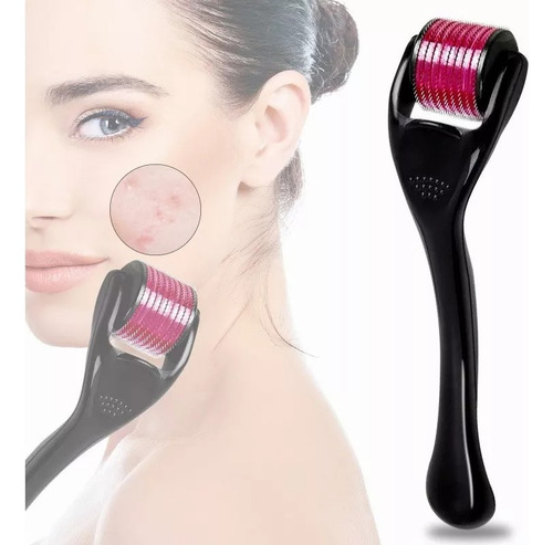 Derma Roller Fácial 0.5 Mm Colágen En Rodillos De Microaguja