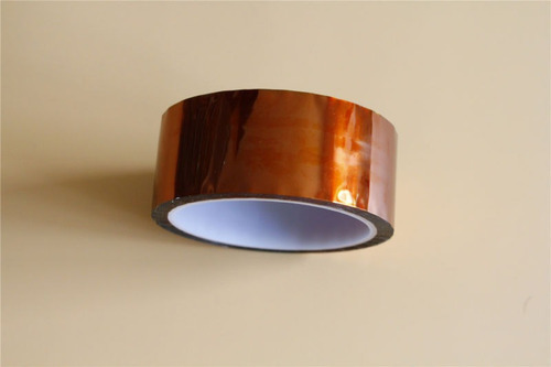 40mmx33m 100 Pies Kapton Cinta Poliamida Oro Alta Temperatur