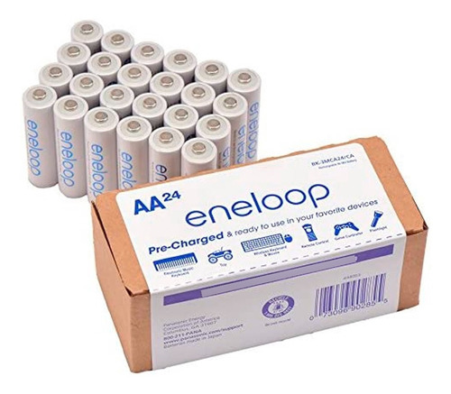 Baterias Recargable Panasonic Eneloop Aa 24 Pack