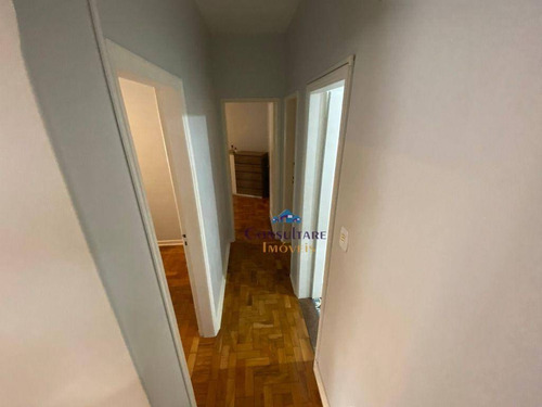 Imagem 4 de 30 de Apartamento Com 3 Dormitórios À Venda, 98 M² Por R$ 398.000,00 - Boqueirão - Santos/sp - Ap6369