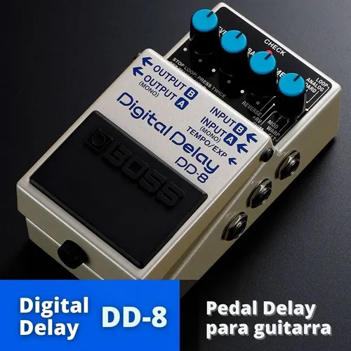 Pedal Boss Dd 8 Digital Delay Dd8 Delay | Parcelamento sem juros