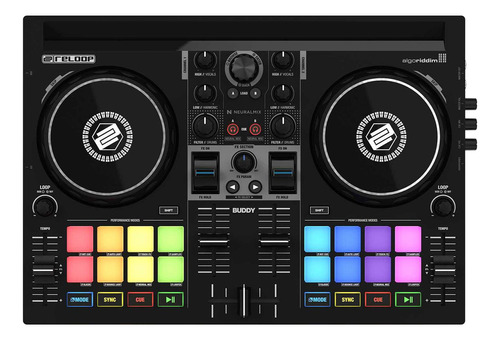 Controlador Compacto De 2 Decks Para Dj En Todas Las Platafo