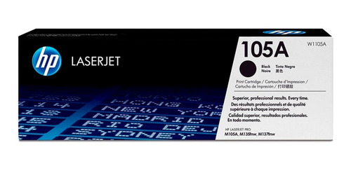 Cartucho Toner Hp W 1105 A Negro 105 A Original