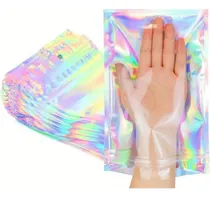 Comprar Bolsas Trasparentes Reusables Con Cierre Hermético 50 Und