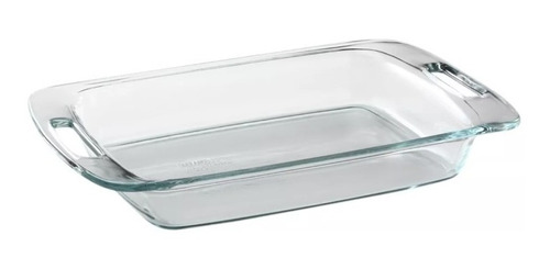 Fuente Rectangular De Vidrio Pyrex Easy 2,8lt 33x22,5x6 Cm