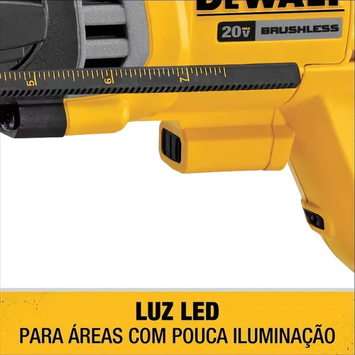 Martelete Plus Brushless Dch263 + Carreg Dewalt + 1 Bat 5ah