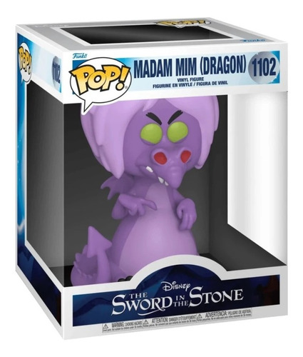 Funko Pop La Espada En La Piedra - Madam Mim As Dragon #1102