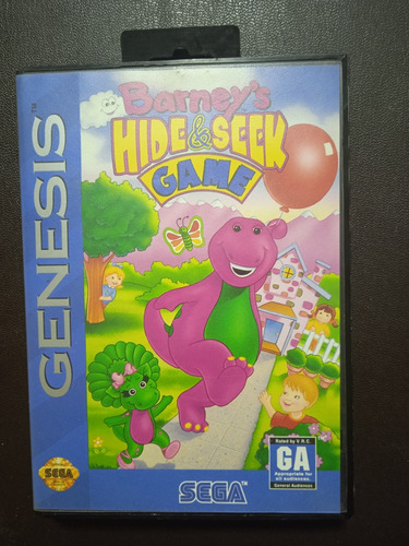 Barney Hide & Seek Game - Sega Genesis 