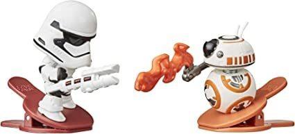 Star Wars Battle Bobblers First Order Stormtrooper Vs Bb-8