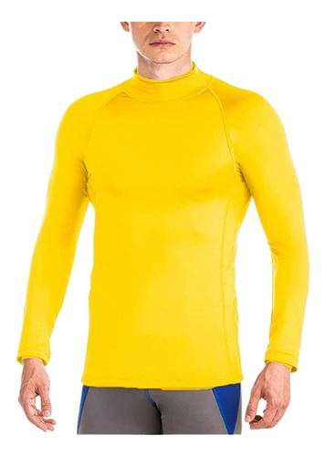 Polos De Natacion Proteccion Uv Rashguards Amarillo