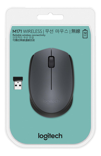 Mouse Inalambrico Logitech M170 Color Negro