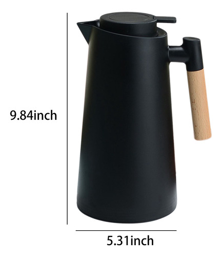 Termo Thermo Jug Con Pared De 1 Litro, Jarra, Doble Asa