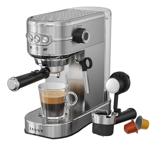 Espresso Machine Latte Maker 20 Bar Professional Cappuccino.