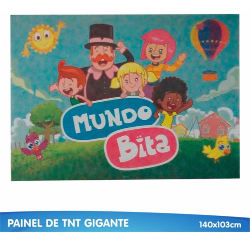 Imagem 4 de 9 de Kit Festa Fácil Mundo Bita - Decoração De Aniversário